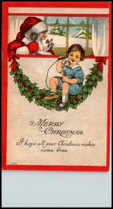 Christmas Santa Girl BIN