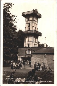 Netherlands Uitzichttoren Prinses Julianatoren Apeldoorn RPPC 04.95