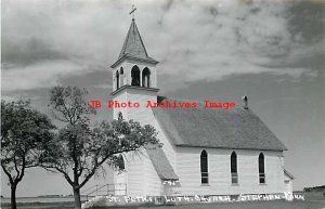 MN, Stephen, Minnesota, RPPC, Saint Peter Lutheran Church, Pearson Photo No 545