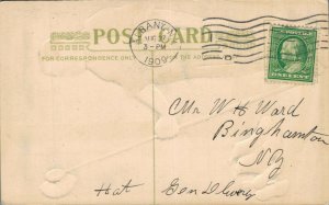 Hope Nothing Serious Will Happen! Comic Vintage Postcard 06.66