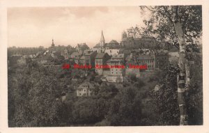 Czech Republic, Loket, RPPC, City Scene, Photo