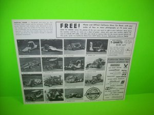 Martian Hot Rod Spider California Show Car Original Photo Print Jay Ohrberg 1969 