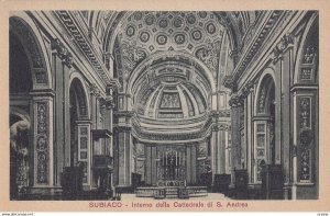 SUBIACO, Lazio, Italy, 1900-1910's; Interno Della Cattedrale Di S. Andrea