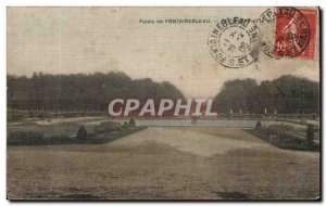 Old Postcard Palace of Fontainebleau