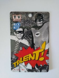 Batman And Robin Special Talent Pass TV Show Reboot Laminated Superhero 2002