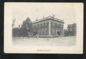 NEWPORT KENTUCKY DOWNTOWN US POST OFFICE VINTAGE POSTCARD KY. 1906