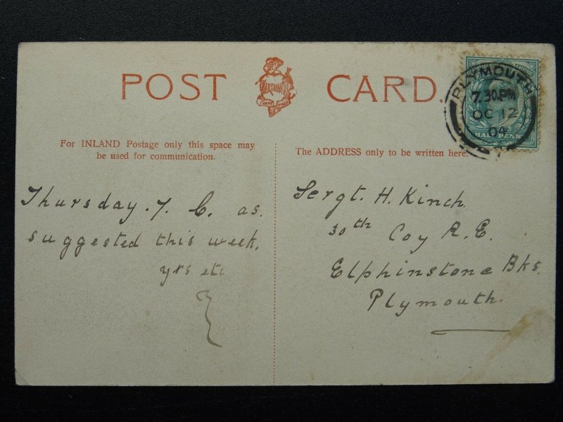 Wales CARDIFF The Free Library c1904 Postcard by Hartmann 2524.9