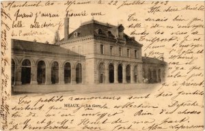 CPA MEAUX - La Gare (292828)