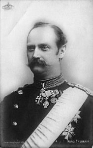 Kong Frederik ~ Frederick IX of Denmark Real Photo Postcard