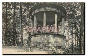 Old Postcard Bar le Duc The Greek temple in the Park