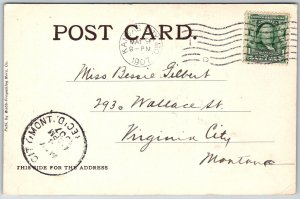 Kansas City Missouri 1907 Postcard The Spring Cliff Drive