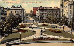 Washington Monument - Baltimore, Maryland MD  