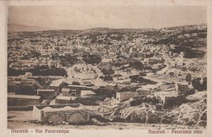 Israel Postcard - Nazareth - Panoramic View    T10463