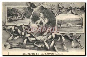 Old Postcard Remembrance Sainte Baume