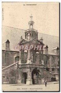 Rouen Old Postcard High old tower