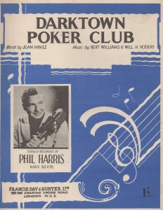 Darktown Poker Club Phil Harris Sheet Music