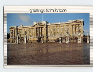 Postcard Buckingham Palace, Greetings from London, England