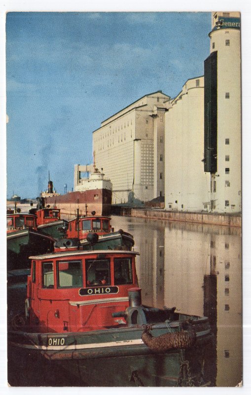 Buffalo, New York, General Scene of the Buffalo Harbor