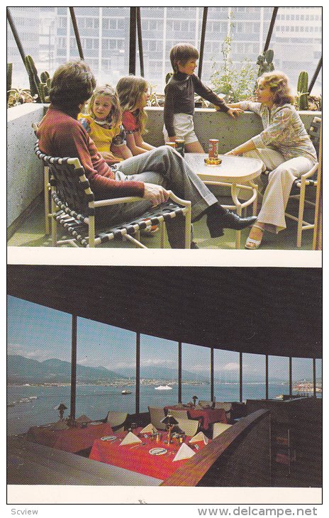 2-Views, Holiday Inn Vancouver-City Cntre, Britiah Columbia, Canada, 40-60s