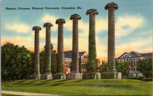 Missouri Columbia Missouri University Historic Columns