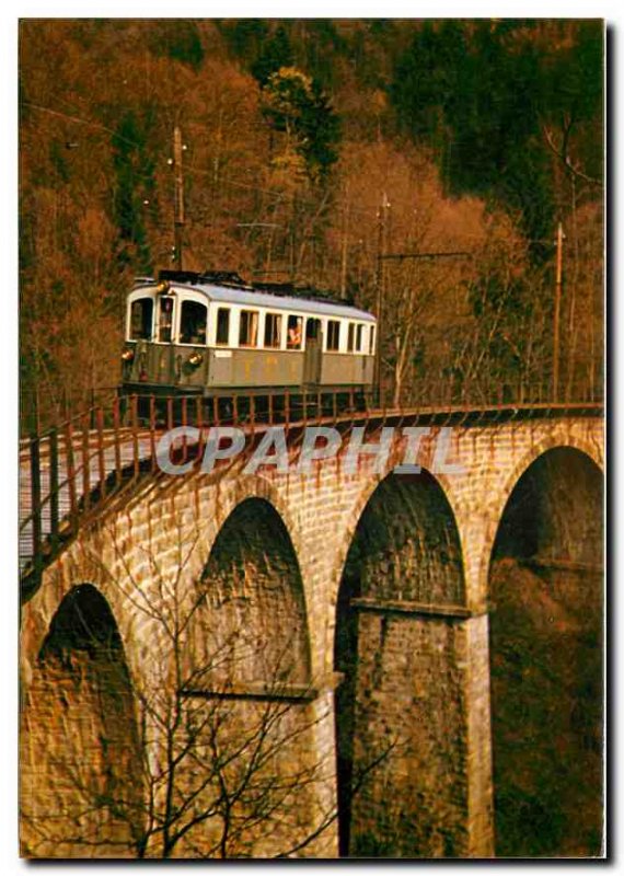 Modern Postcard Blonay Chamby propelled the No. 6 Baye de Clarens