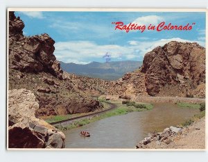 Postcard Rafting in Colorado