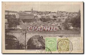 Old Postcard Panorama Luxemborg