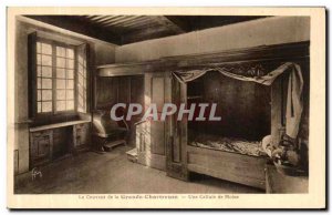 Old Postcard The Dauphine Grande Chartreuse monastery a monk cell