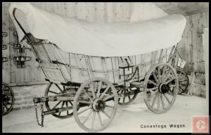 The Conestoga Wagon, Carillion Park, Dayton, Ohio (RPPC)