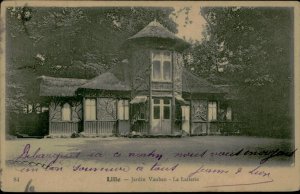 B576 France Lille jardin Vauban la Laiterie 1904