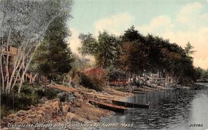 Crystal Lake in Haverhill, Massachusetts Cottages along East Shore.