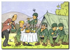 Postcard Modern Army Soldiers