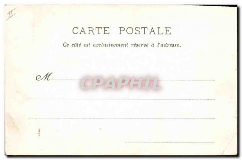 Old Postcard Fantaisie lawyer Doll