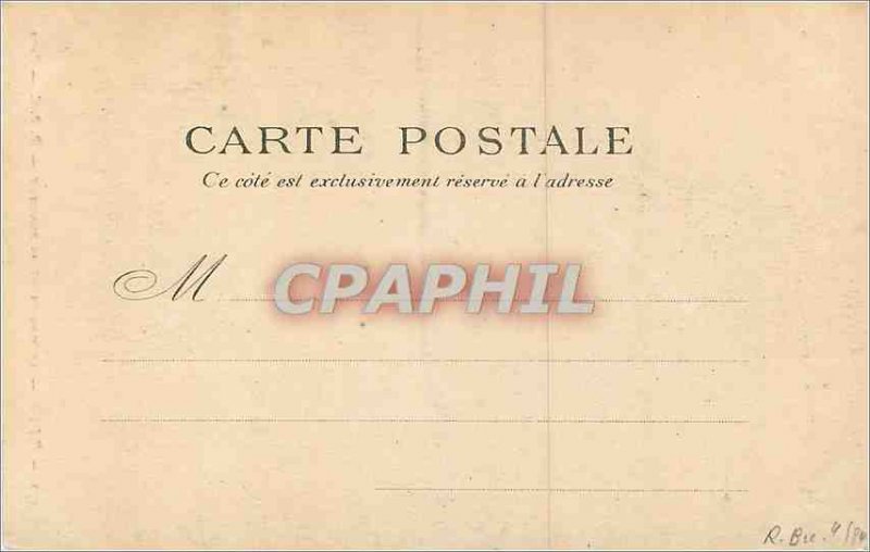 Postcard Old Paris Monument Flahat