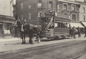 Nestles Advertising Tram Kent Real Photo Postcard