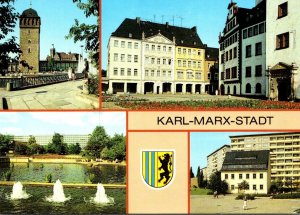 Germany Chemnitz Karl Marx Stadt Multi View