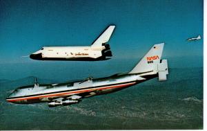 US    PC2281   SPACE SHUTTLE SEPARATES FROM 747