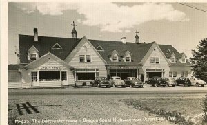 Postcard RPPC Dorchester House on Oregon Coast near Ocean Lake, OR.    aa3