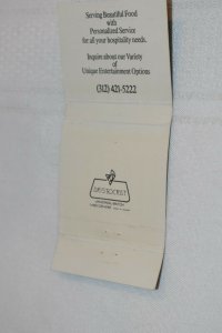Como Inn Chicago Illinois 30 Strike Matchbook Cover