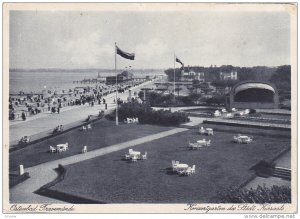 Konzertgarten Des Stadt Kursaals, Ostseebad Travemunde, Germany, PU-1930