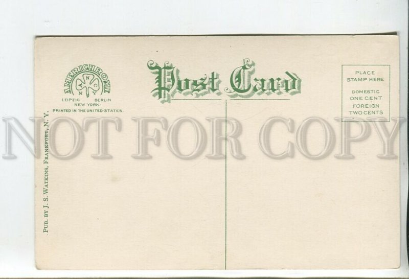 460323 USA New York Herkimer County General Hercimers Homestead Vintage postcard