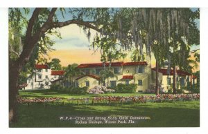 FL - Winter Park. Rollins College, Cross & Strong Halls Girls' Dormitories
