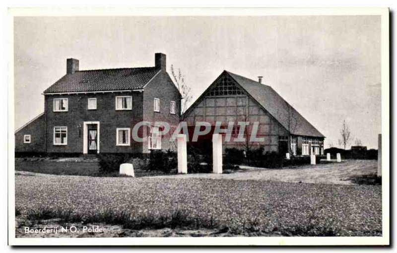 Netherlands - Holland - Netherlands - Boerderijen Old Postcard