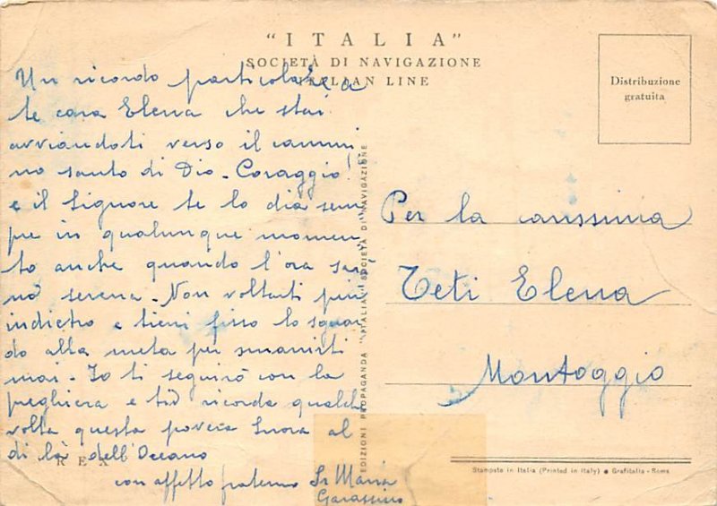 Rex Italia Flotte Riunite Ship 