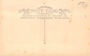 J45/ Kingston Rhode Island RPPC Postcard c1910 Congregational Church 285