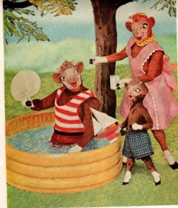 1958 Ladies Home Journal Vintage Borden's Buttermilk Ad Anthropomorphic Animals