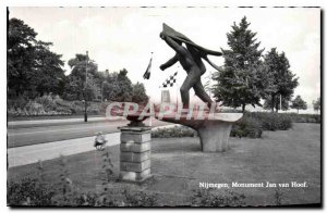 Postcard Modern Monument Nijmegen Jan van Hoof