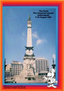 10th Pan American Games,Indianapolis,IN 1987,Soldiers and Sailors Monument