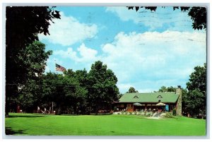 1968 The Club House Macktown Golf Course Chicago Illinois IL Vintage Postcard
