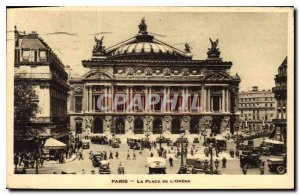 Postcard Old Paris Place de l'Opera